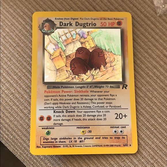 dugtrio pokemon card value Pokemon - Mysterious Fossil (62)